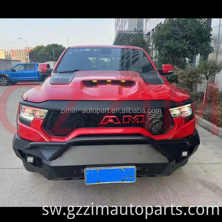 Mbele bumper grille bodykit kwa ram trx bodylit